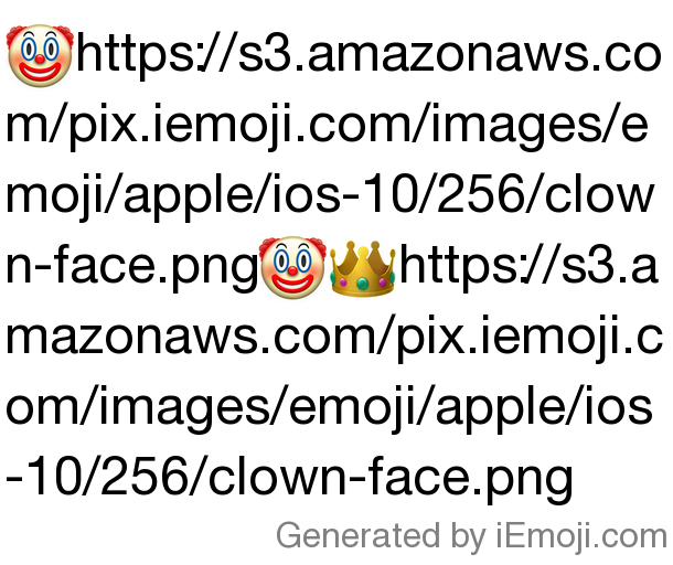 🤡 Clown Face Emoji — (2) Meanings, Copy & Paste